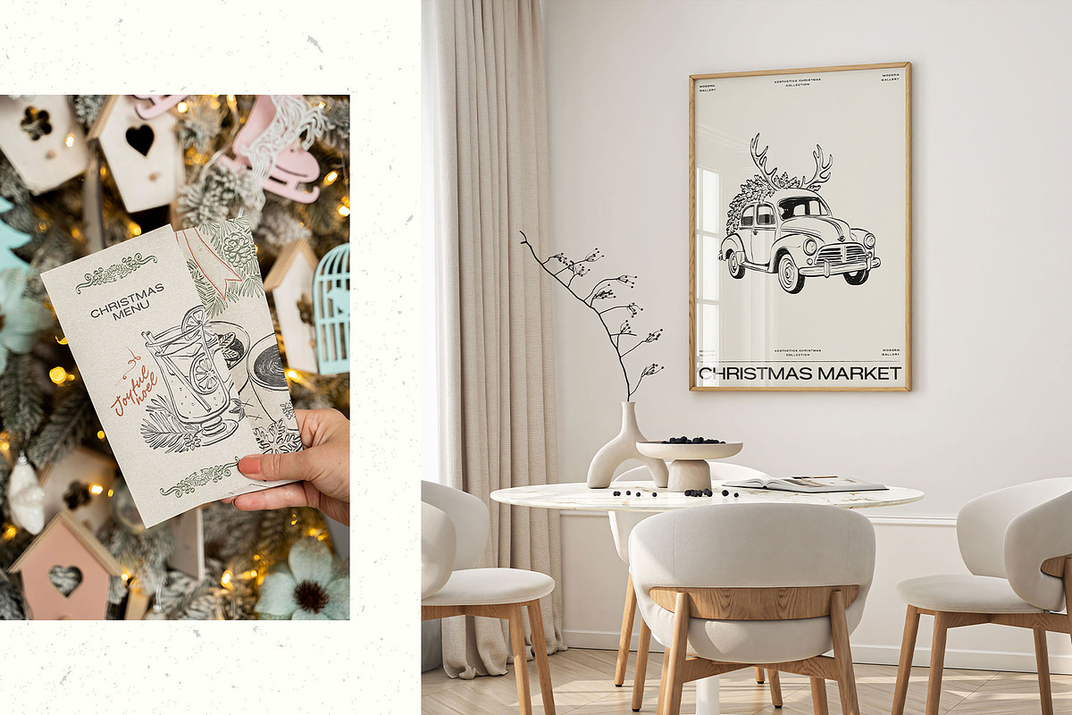 Aesthetic Christmas | Poster Builder, an Object Graphic by KetteCreate (Photo 10 of 18)