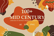 Mid Century modern abstract, an Object Graphic by Elena Choo (Thumbnail 1 of 8)