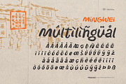 Mingwei - Hand Drawn Ink Brush Font, a Handwritten Font by ikiiko (Thumbnail 7 of 7)