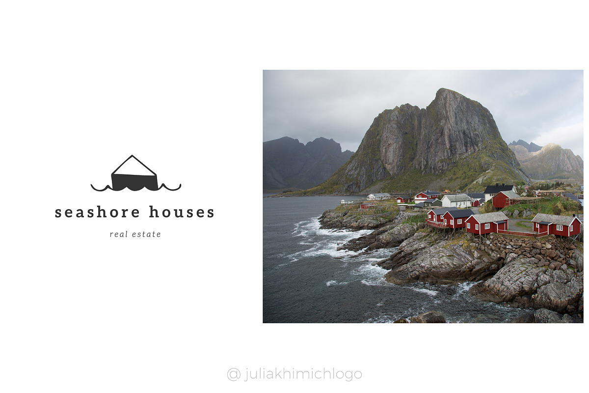 Logo Pack Volume 13. Cottage Rentals, a Branding & Logo Template by Mint Air Studio (Photo 11 of 21)