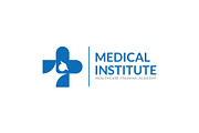 Medical institute healthcare logo, a Branding & Logo Template by Amadul11 (Thumbnail 2 of 4)