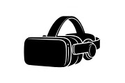 50 VR Goggles Headset Silhouette, an Illustration by yasushie (Thumbnail 15 of 51)
