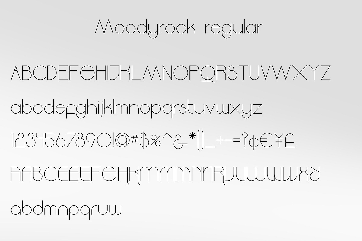 MOODYROCK, a Sans Serif Font by greatypes studio (Photo 11 of 18)