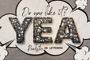 Hulk – 3D Lettering, a Graphic by Deeezy (Thumbnail 4 of 6)
