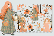 Fairy Forest Irish Pattern, a Pattern Graphic by Lady Bruniere Design (Thumbnail 2 of 6)