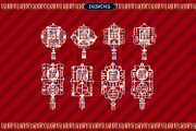 Chinese New Year Decorations SVG, an Illustration by defarmerdesign (Thumbnail 5 of 7)