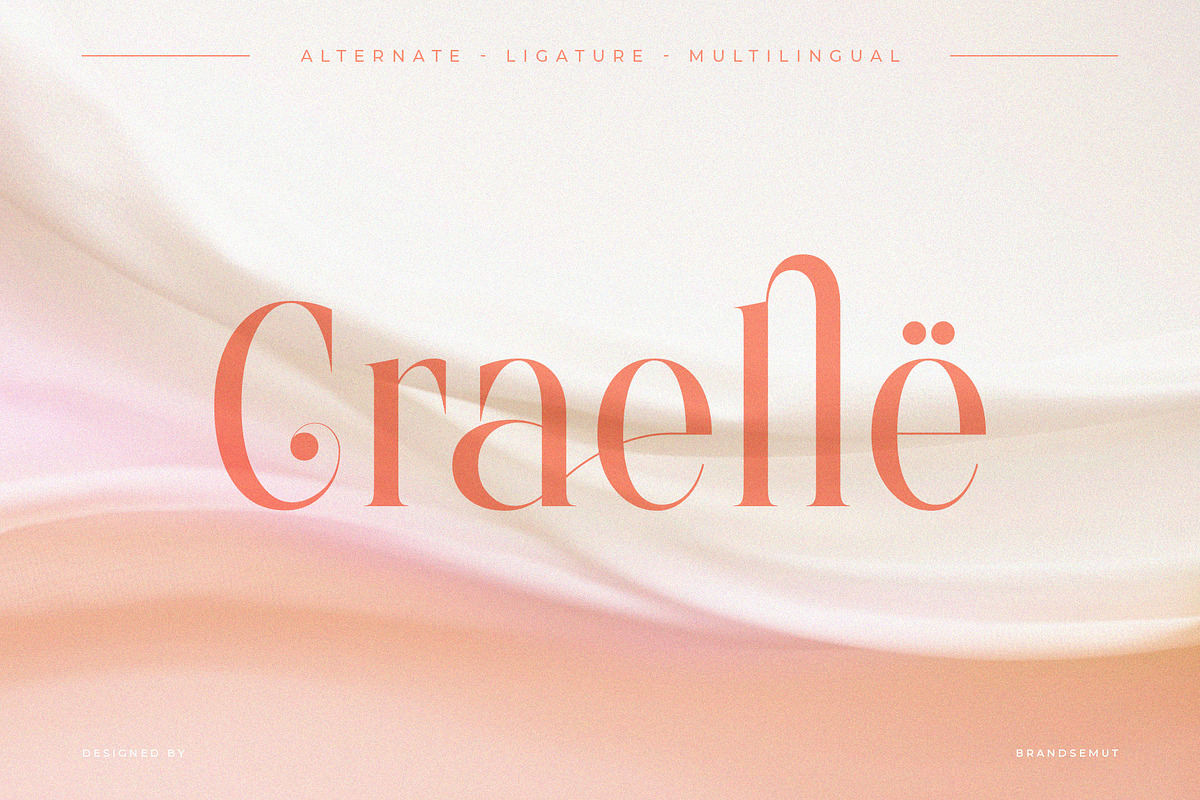 Quttle – Elegant Display Serif Font, a Serif Font by BrandSemut (Photo 6 of 10)