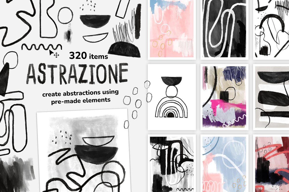 Abstraction constructor, shapes, an Object Graphic by ARTMIRU (Photo 1 of 19)