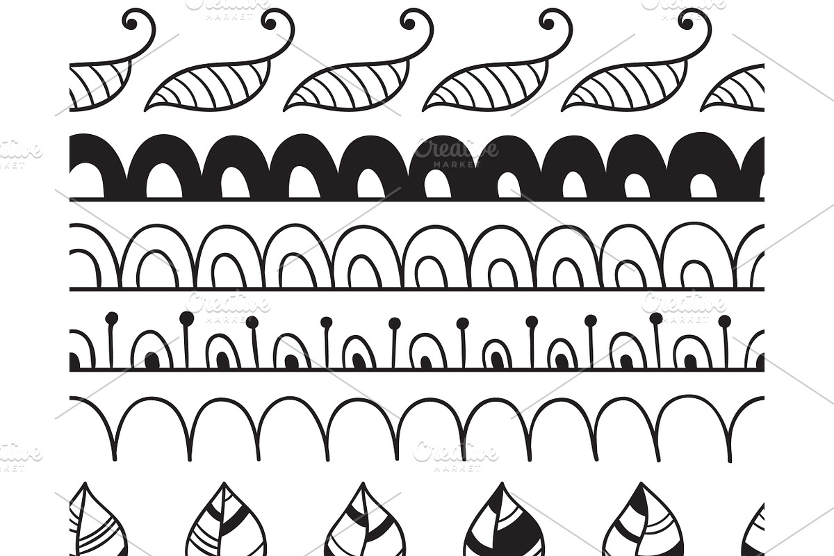 Vector Set, a Pattern Graphic by alexmakarova (Photo 2 of 6)