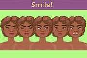 Girl avatar creator (AI), a Person Illustration by Mandarinkas art (Thumbnail 6 of 10)