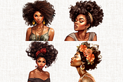 African American Chic Girl, a Person Illustration by Mash Mash Stickers (Thumbnail 4 of 9)
