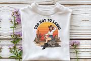 Too Hot To Lasso Cowgirl PNG, an Illustration by DreamCafeArt (Thumbnail 5 of 7)