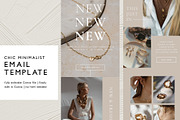 Modern Chic Jewelry Email Template, an Email Template by KikiBunnyCreative (Thumbnail 1 of 7)