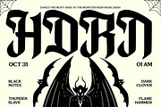 Rittual - Blackletter Typeface, a Blackletter Font by Arendxstudio (Thumbnail 5 of 8)