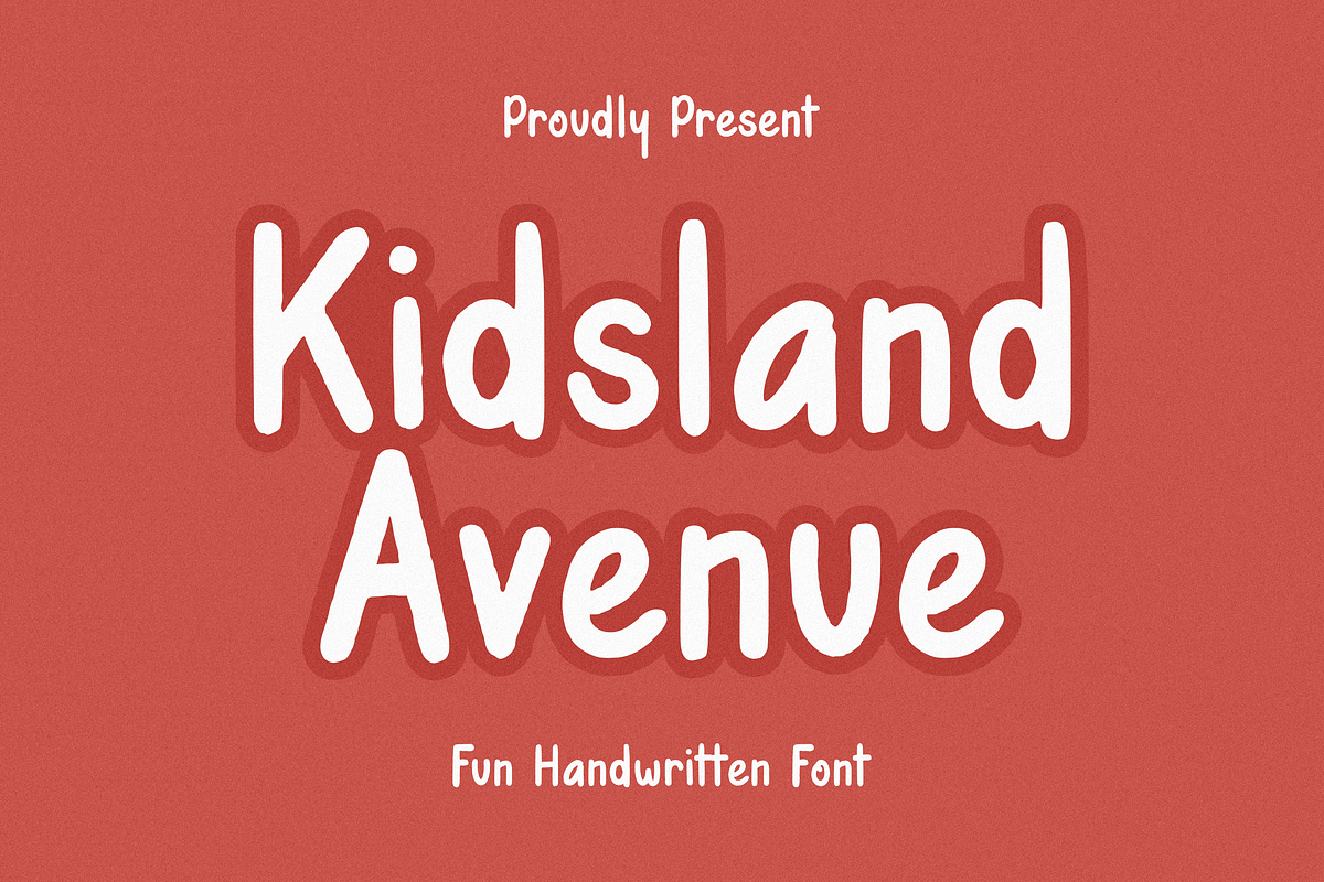 Kidsland Avenue, a Script Font by Essentials Studio (Photo 1 of 8)
