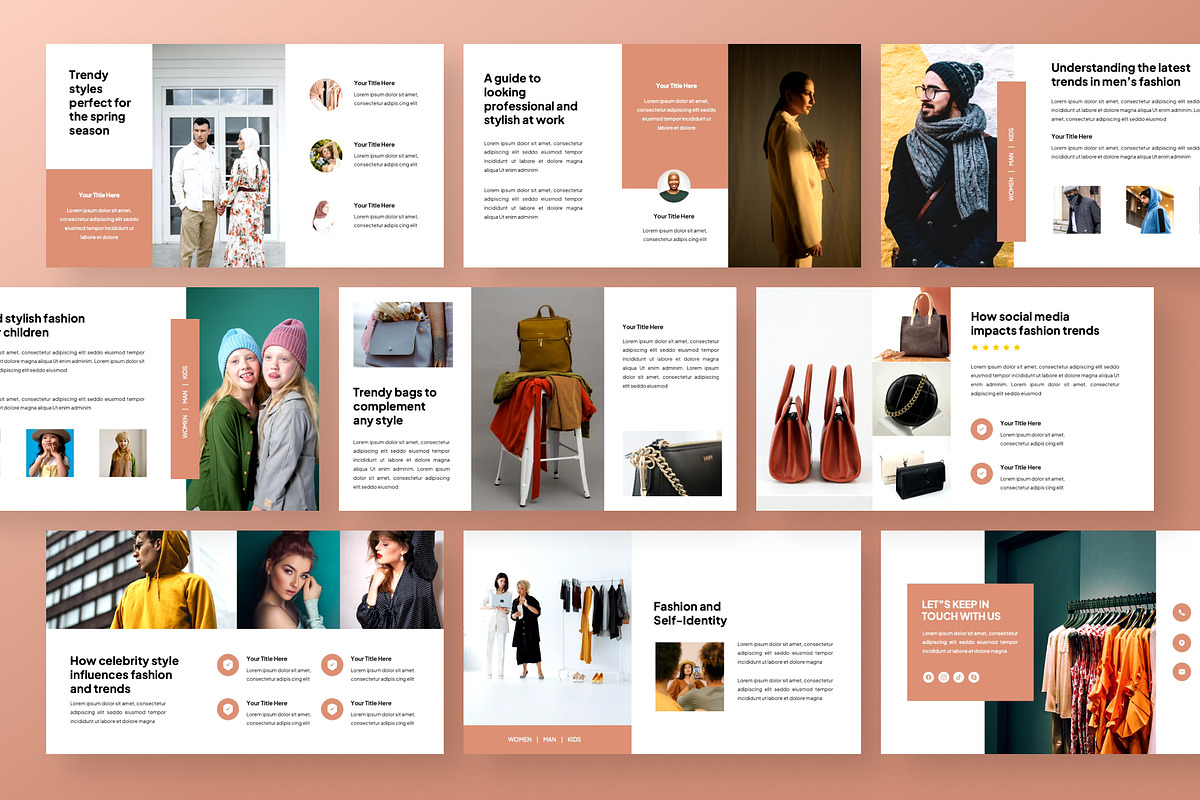 Velora - Fashion Google Slide, a Presentation Template by Panen Creative (Photo 3 of 6)