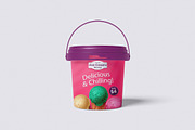 Ice Cream Bucket Mockup Bundle Set, a Packaging Mockup by Rielismee (Thumbnail 2 of 5)