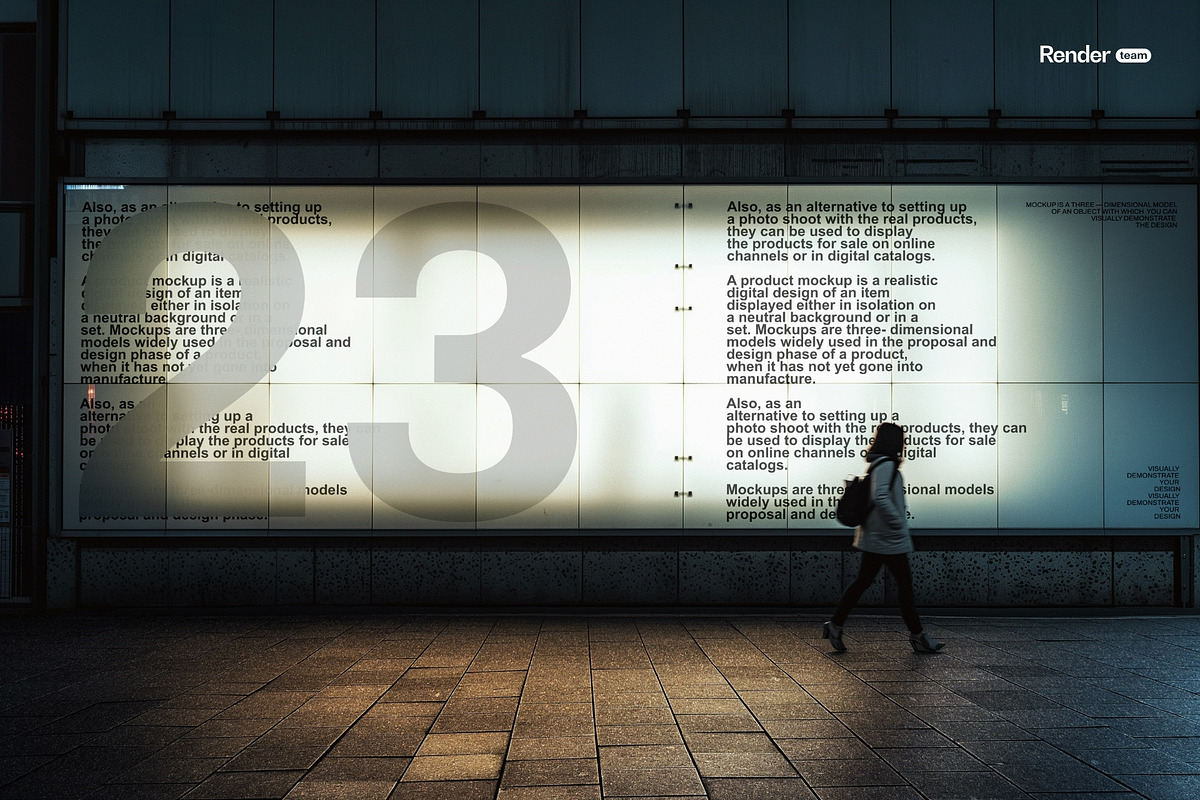 Digital Screen Mockup Bundle, an Advertising Mockup by Renderteam (Photo 6 of 13)