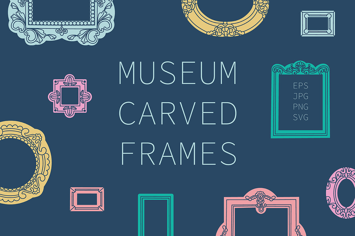 Decorative Line Frames, an Object Graphic by Popova (Photo 1 of 8)