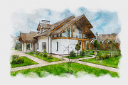 House Portrait from Photo Action, an Action Add-On by MRI STUDIO (Thumbnail 14 of 17)