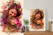 Portrait Photo Painting Effect PSD, a Brushes & More by zahidhossainalif (Thumbnail 5 of 18)