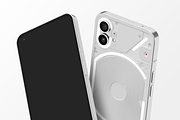 Nothing Phone 1 Mockup, an Android Mockup by Mockupdaddy (Thumbnail 7 of 29)
