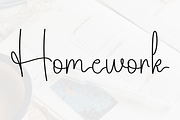 Spreadsheet, a Handwritten Font by FreshTypeINK (Thumbnail 5 of 8)