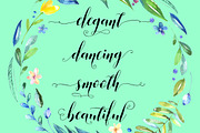 Ismelda Script, a Script Font by Areatype (Thumbnail 2 of 6)