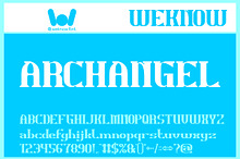 Archangel font