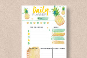 Tropical Planner - Personal Size, a Stationery Template by Stick with Sam (Thumbnail 2 of 2)