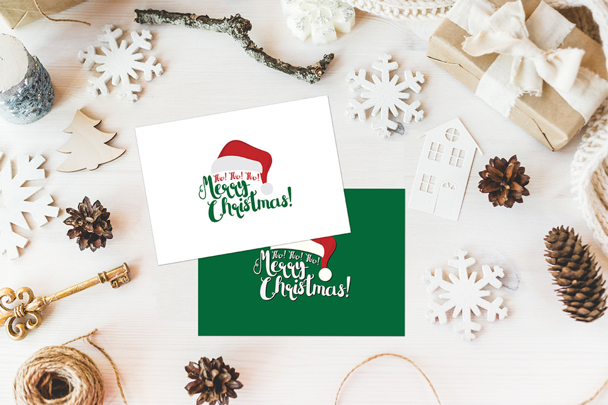 Christmas Card and Postcard, a Card Template by Em & Dash (Photo 4 of 5)