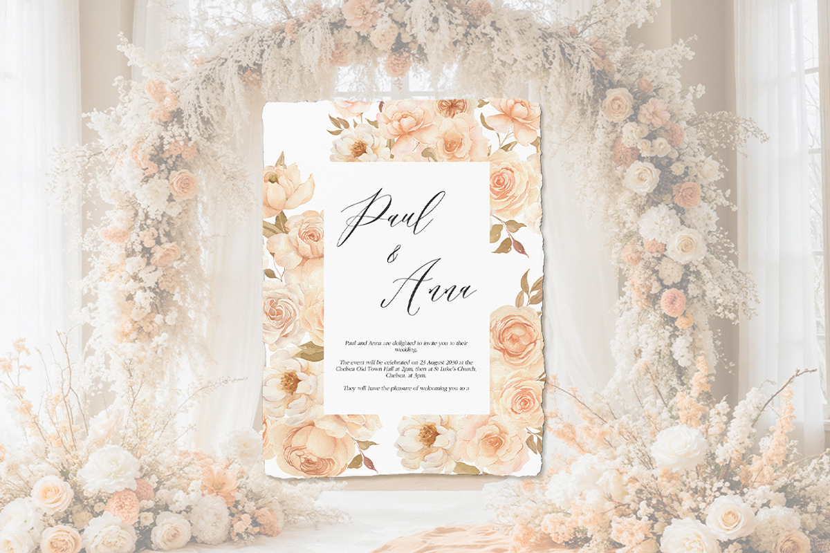 Gentle Blooming Watercolor Flowers, a Decorative Illustration by ViktoriyaD (Photo 7 of 10)