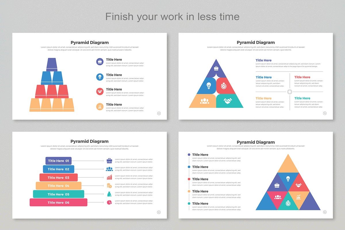 Pyramid Diagram Keynote, a Templates & Theme by Mighty-Slide (Photo 5 of 7)