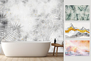 Abstract watercolor wallpaper, a Wallpaper Graphic by DamonYang's shop (Thumbnail 2 of 7)