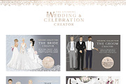 Wedding & Celebration Creator, an Object Graphic by Pretty Little Lines (Thumbnail 2 of 33)