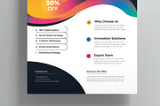 Corporate Flyer with Modern Style, a Flyer Template by MightyDesign (Thumbnail 3 of 8)