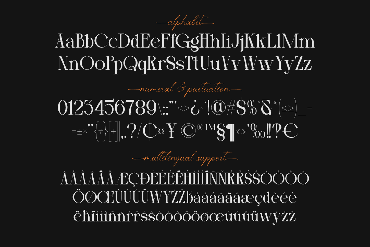 Lorenna - Elegant Duo Font, a Handwritten Font by MaikoHatta (Photo 4 of 11)
