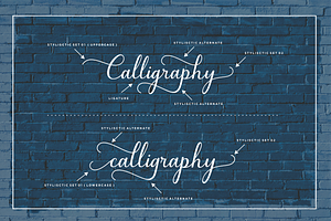 Bluebell - Calligraphy Font