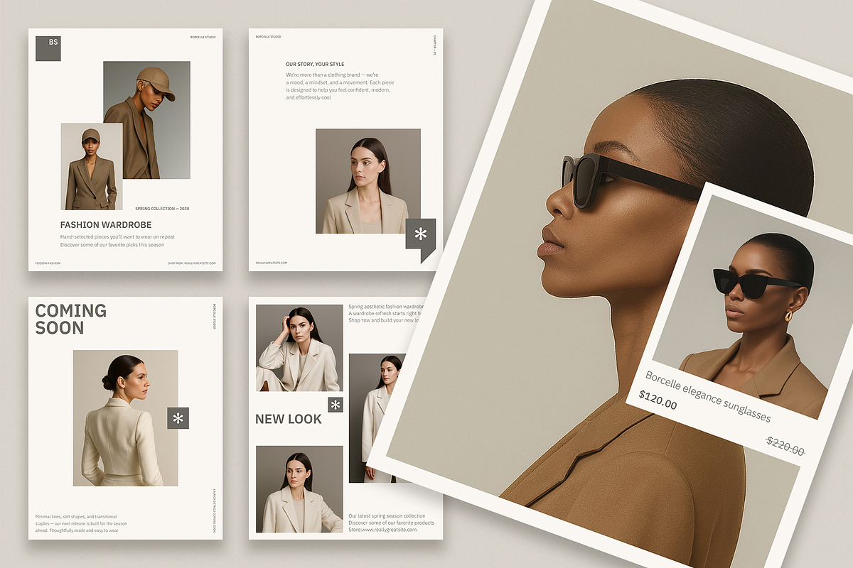 Canva Instagram Post Templates, a Social Media Template by Vasya Kobelev (Photo 4 of 7)