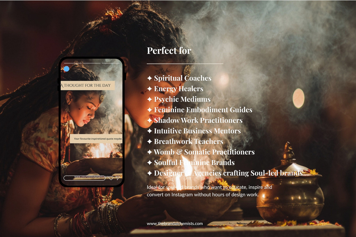 Modern Alchemist Instagram Templates, a Social Media Template by The Brand Alchemists (Photo 13 of 13)