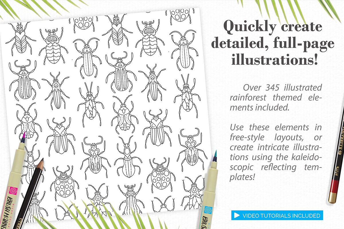 Rainforest Illustration Creator, a Plug-in Add-On by Drifter Studio (Photo 6 of 9)
