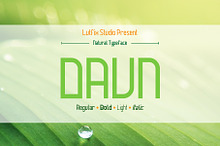 Daun - a Natural Sans Serif