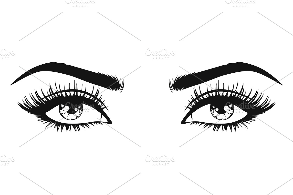 Vector Women's Eye., an Object Graphic by Gomolach (Photo 14 of 18)