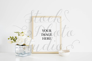 Frame Mockup Stock Photo, a Print Template by Stock Photo Studio