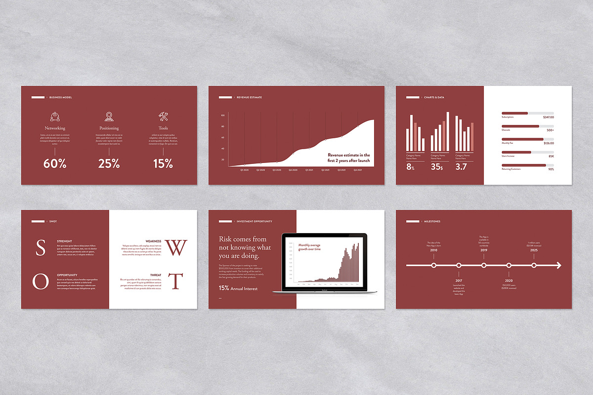 Pitch Deck Powerpoint Presentation, a Presentation Template by Andre28 (Photo 8 of 10)