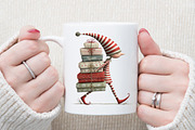 Whimsical Christmas Clipart Bundle, an Illustration by Sublimation Artist (Thumbnail 5 of 6)