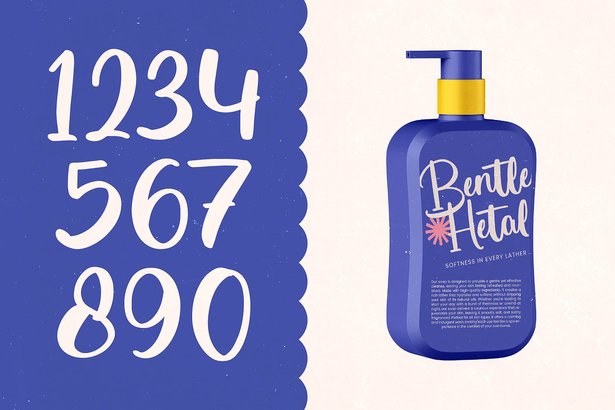 Dhaytime Bracket Bold Handwritten, a Script Font by Letterena Studios Script (Photo 11 of 20)