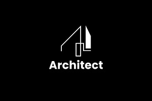 Architect logo icon illustration, a Branding & Logo Template by Dyn Studio