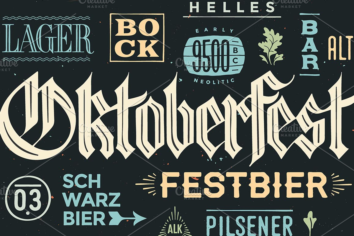 Oktoberfest Beer Festival, a Food Illustration by Foxys Graphic (Photo 1 of 2)