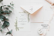 Watercolor greenery foliage set, an Illustration by Grace Noboa Illustrations (Thumbnail 7 of 9)